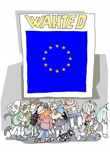 Cartoon: Europa (medium) by Dragan tagged europa,parlamento,elecciones