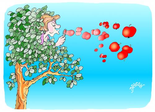 Cartoon: globo (medium) by Dragan tagged globo