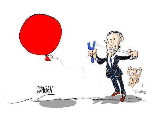 Cartoon: Joe Biden-globo espia (medium) by Dragan tagged joe,biden,globo,espia