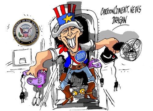 Cartoon: Joe Biden-pulso (medium) by Dragan tagged joe,biden,ucrania,estados,unidos,eeuu,politics,cartoon