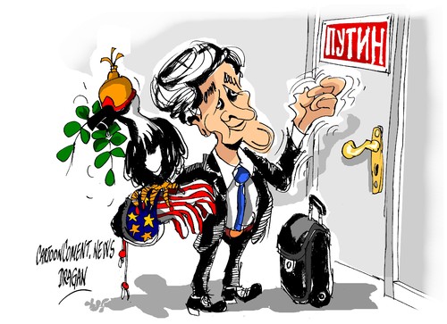 Cartoon: John Kerry-PUTIN (medium) by Dragan tagged john,kerry,putin,sirya,moscu,estados,unidos,rusia,politics,cartoon