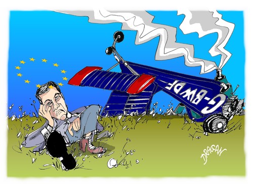 Cartoon: Nigel Farage (medium) by Dragan tagged nigel,farage,ukip,eurocamara,northamptonshire,politics,cartoon