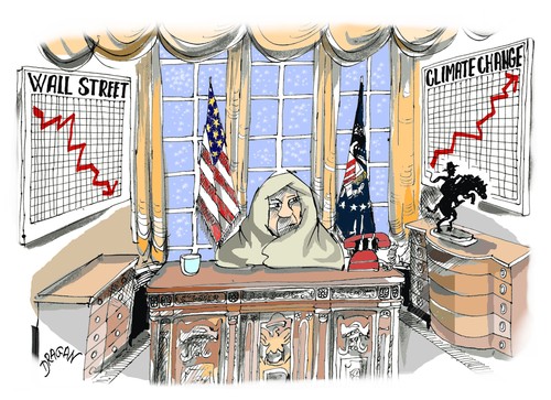 Cartoon: snowmageddon (medium) by Dragan tagged washington,estados,unidos,barack,obama,politics,cartoon