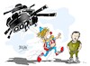 Cartoon: Boris en Kiev (small) by Dragan tagged boris,johnson,volodimir,zelenski,kiev,ukrania