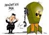 Cartoon: Corea del Norte Corea del Sur (small) by Dragan tagged corea,del,norte,sur,politics,cartoon