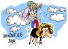 Cartoon: Dama de Hierro-Thatcher (small) by Dragan tagged dama,de,hierro,margaret,thatcher,politics,cartoon