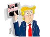 Cartoon: Donald Trump-My struggle (small) by Dragan tagged donald,trump,my,struggle