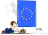 Cartoon: Donald Tusk-Europa (small) by Dragan tagged donald,tusk,polonia,europa