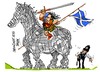 Cartoon: Escocia-William Wallace (small) by Dragan tagged escocia,william,wallace,gran,bretana,inglatera,independencia,referendum,politics,cartoon