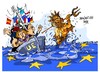Cartoon: Eurogrupo- Grecia-Poseidon (small) by Dragan tagged eurogrupo,grecia,poseidon,politics,cartoon