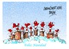 Cartoon: Feliz Navidad (small) by Dragan tagged feliz,navidad