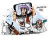Cartoon: Irak-TV (small) by Dragan tagged irak,tv,politics,siria,isis,cartoon