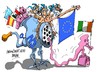 Cartoon: Irlanda-troika (small) by Dragan tagged irlanda,union,europea,rescate,troika,eurozona,ue,crisis,politics,cartoon