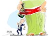 Cartoon: Joe Biden-La espada de Damocles (small) by Dragan tagged joe,biden,la,espada,de,damocles
