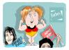 Cartoon: Merkel-FORBES (small) by Dragan tagged merkel,angela,forbes