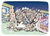 Cartoon: 1989-muro de Berlin (small) by Dragan tagged berlin muro politics