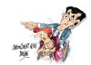 Cartoon: Nicolas Sarkozy Bettencourt (small) by Dragan tagged nicolas,sarkozy,bettencourt,oreal,liliane,politics,cartoon