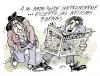 Cartoon: noticias (small) by Dragan tagged noticias