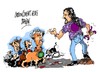 Cartoon: Pablo Iglesias-la caza (small) by Dragan tagged pablo,iglesias,podemos,caza,politics,cartoon