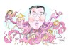 Cartoon: Rodrigo Duterte-las reglas (small) by Dragan tagged rodrigo,duterte,coronavirus,filipinas