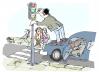 Cartoon: semaforo (small) by Dragan tagged semaforo,trafico,coche