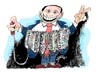 Cartoon: Silvio Berlusconi (small) by Dragan tagged silvio,berlusconi,prensa,italia,politics