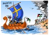 Cartoon: Suecia- Palestina (small) by Dragan tagged suecia,palestina,union,europea,ue,politics,cartoon