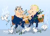 Cartoon: Viktor Orban-Vladimir Putin (small) by Dragan tagged viktor,orban,vladimir,putin