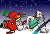 Cartoon: Crisis in Greece Kallicratis (small) by johnxag tagged santa claus crisis greece new year 2011