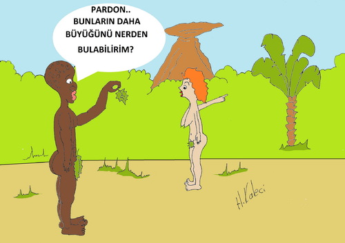 Cartoon: Daha buyuk (medium) by kaleci tagged cypriot