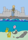 Cartoon: balloon vs rock (small) by kaleci tagged cypriot