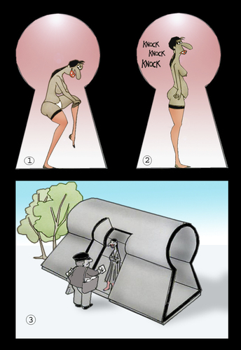 Cartoon: Absurd.. (medium) by berk-olgun tagged absurd