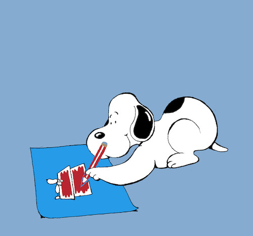 Cartoon: Baby Snoopy... (medium) by berk-olgun tagged baby,snoopy