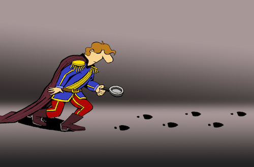 Cartoon: Detective Prince... (medium) by berk-olgun tagged detective,prince