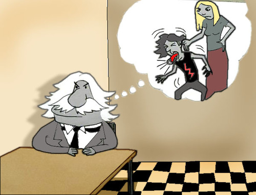 Cartoon: Einstein.. (medium) by berk-olgun tagged einstein