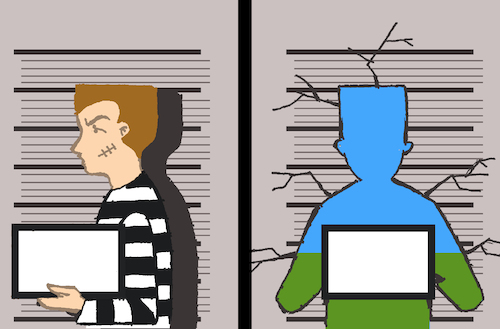 Cartoon: Escape... (medium) by berk-olgun tagged escape