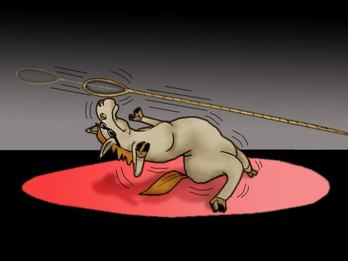 Cartoon: Horsetrix.. (medium) by berk-olgun tagged horsetrix