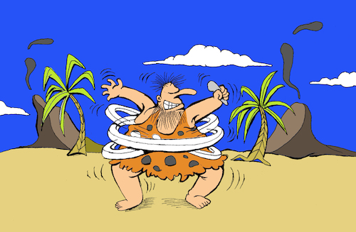 Cartoon: Hula Hoop... (medium) by berk-olgun tagged hula,hoop