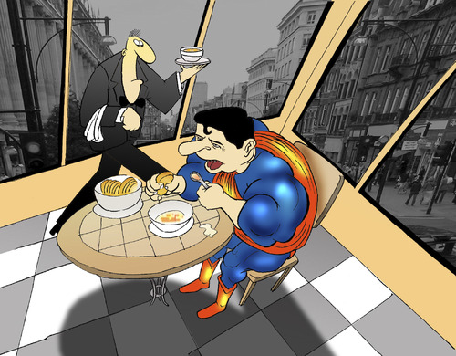 Cartoon: Iskembe Soup... (medium) by berk-olgun tagged iskembe,soup