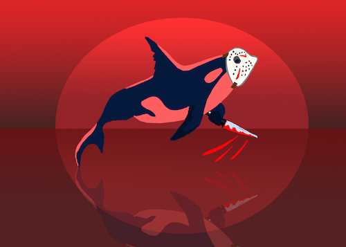 Cartoon: Killer Whale... (medium) by berk-olgun tagged killer,whale