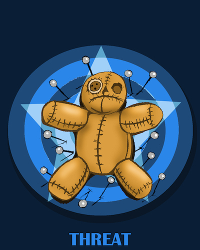 Cartoon: Knife Thrower... (medium) by berk-olgun tagged knife,thrower