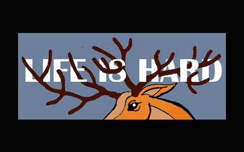 Cartoon: Life is Hard... (medium) by berk-olgun tagged life,is,hard