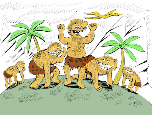 Cartoon: Mankind... (medium) by berk-olgun tagged mankind