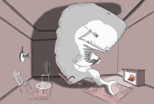 Cartoon: Moby Dick... (medium) by berk-olgun tagged moby,dick