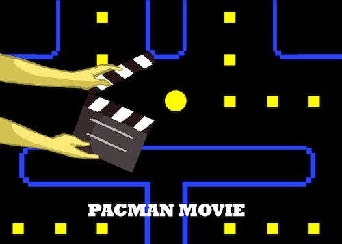 Cartoon: Pacman... (medium) by berk-olgun tagged pacman