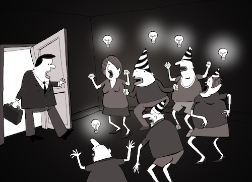 Cartoon: Party Ideas... (medium) by berk-olgun tagged party,ideas
