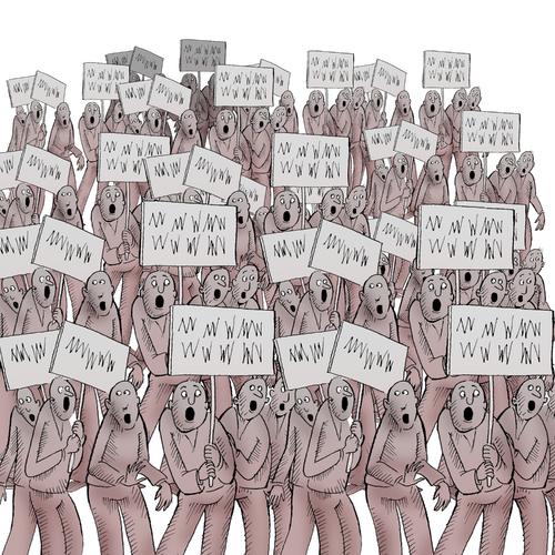 Cartoon: Political Crowd... (medium) by berk-olgun tagged political,crowd