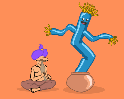 Cartoon: Skydancer... (medium) by berk-olgun tagged skydancer