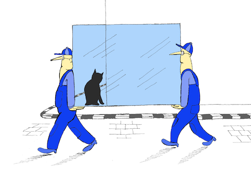 Cartoon: Street Cat... (medium) by berk-olgun tagged street,cat