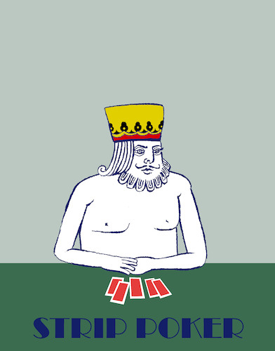 Cartoon: Strip Poker... (medium) by berk-olgun tagged strip,poker